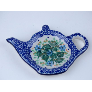 Bunzlau theetip  * 766- groene blaadjes *